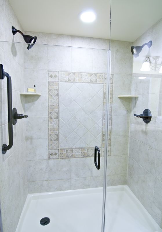 Tiled Walk-In Shower