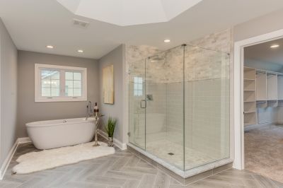Open Concept Shower
